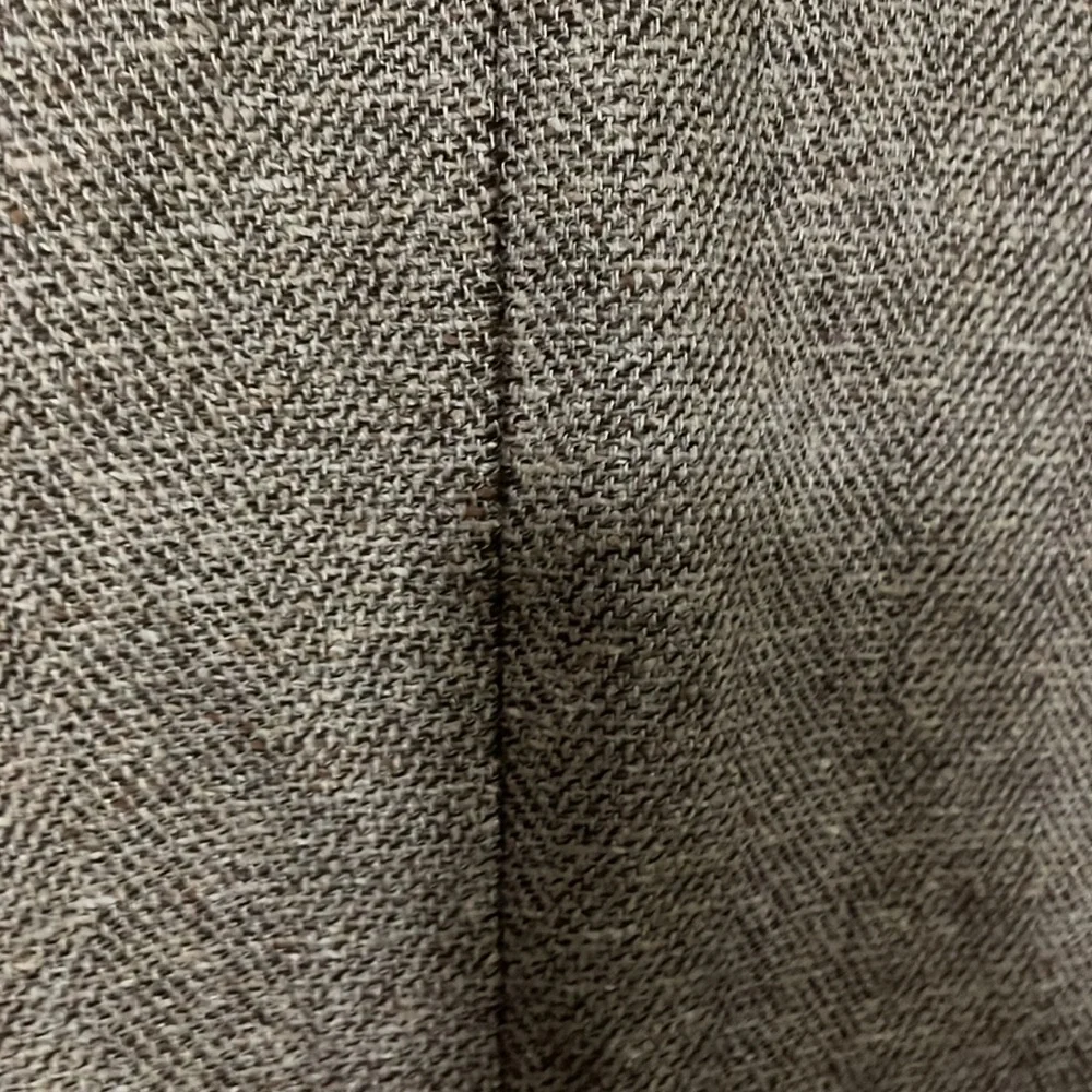 Abriani Made In Italy Mens Brown Tan Cream Tweed Blazer Sport Coat Jacket